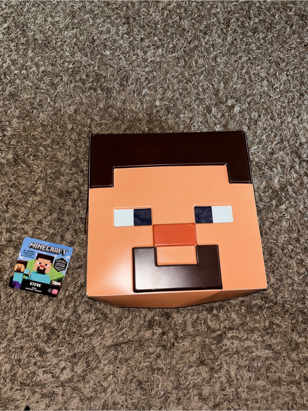 Minecraft Steve Child halloween Mask